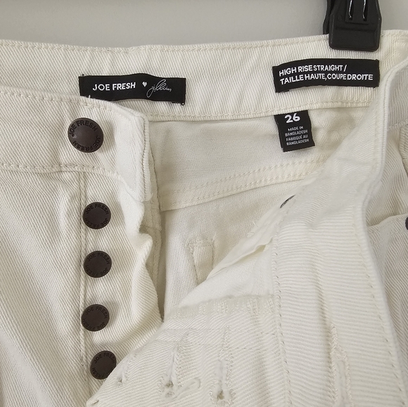 Joe Fresh x Jillian Harris Peaches Jeans size 26 - Picture 4 of 4